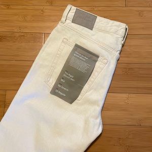 Everlane The Rigid Slouch Jean 26 ecru